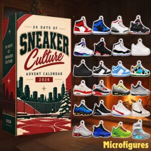 Retro Sneaker Ornament Advent Calendar 2026
